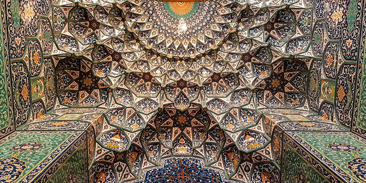 Mihrab of Sultan Qaboos Grand Mosque-Muscat- Oman